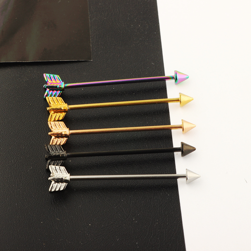 Labret piercing jewelry detail image