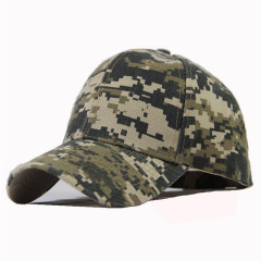 Summer camp military training hat sports Velcro camouflage baseball cap outdoor tactical hat visor