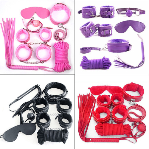 Sex toys seven-piece set SM alternative binding toys torture tools female tools ten-piece set