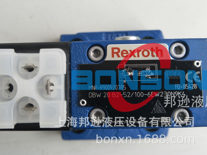 REXROTH,力士乐，DBW20B2-52/100-6EW230N9K4,R900920785