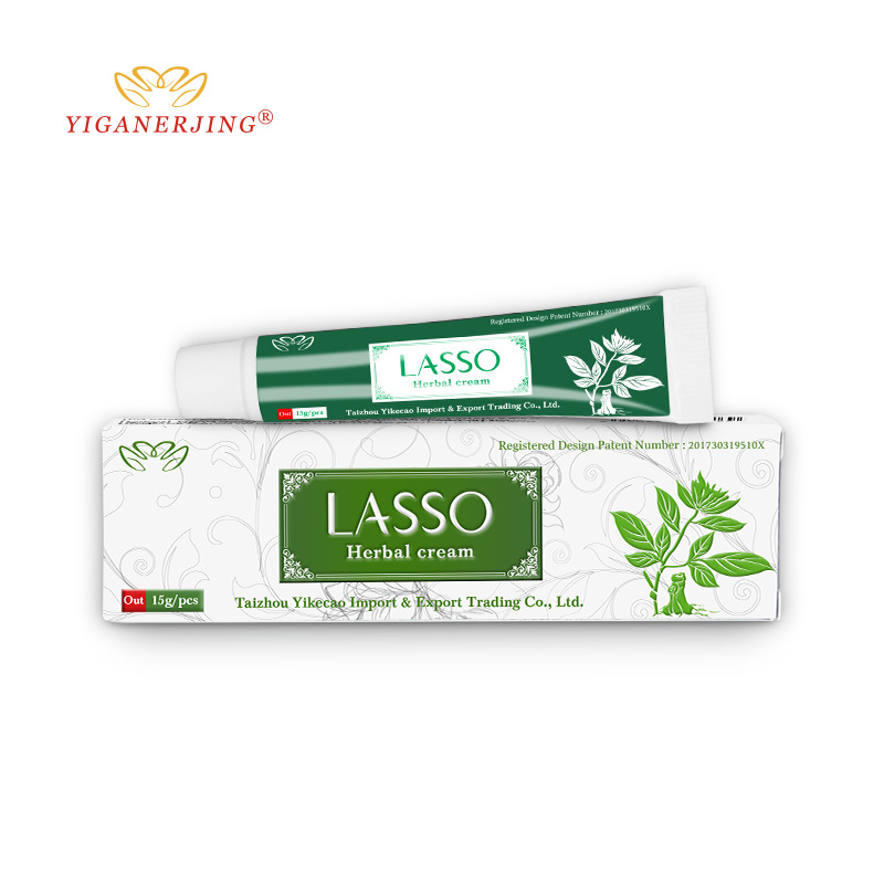 Foreign Trade Cross-border One-piece Drop Shipping YIGANERJING LASSO Cream Body Care Ointment Details Inquiry