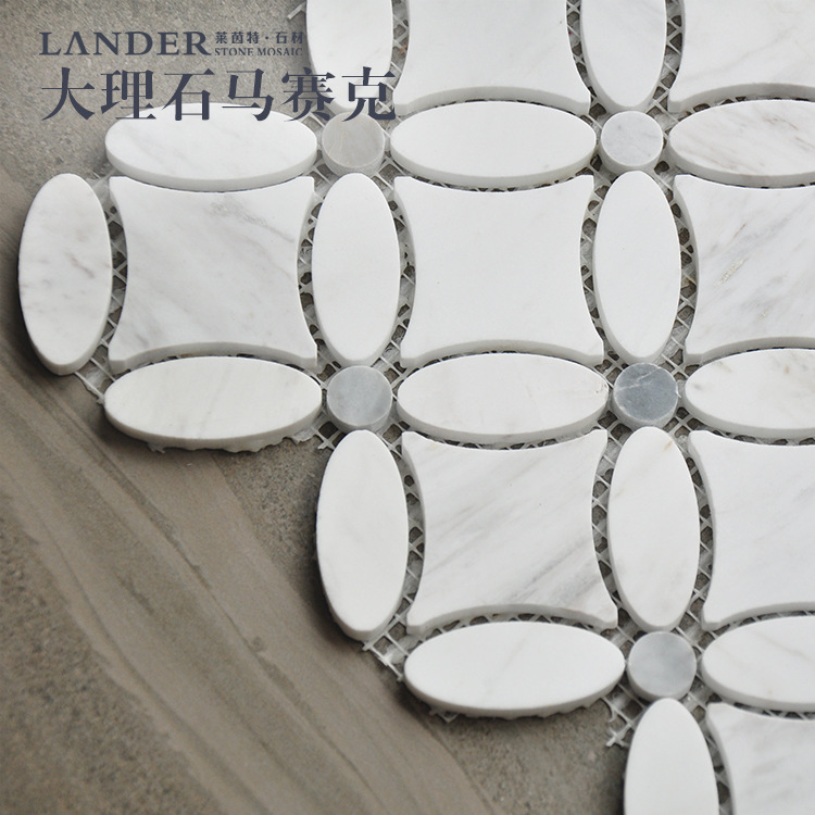 Мозаика мраморная Lander Stone Alien LAY037