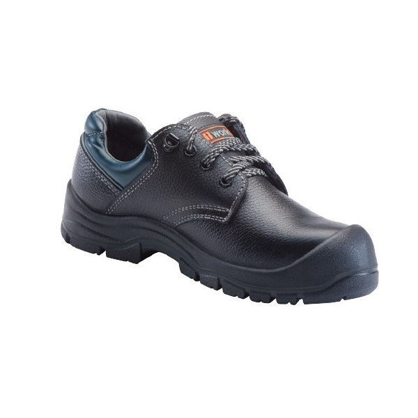 蓝典款低帮牛皮安全鞋U-WORK/优工PAD-B222142码黑色防砸防刺穿
