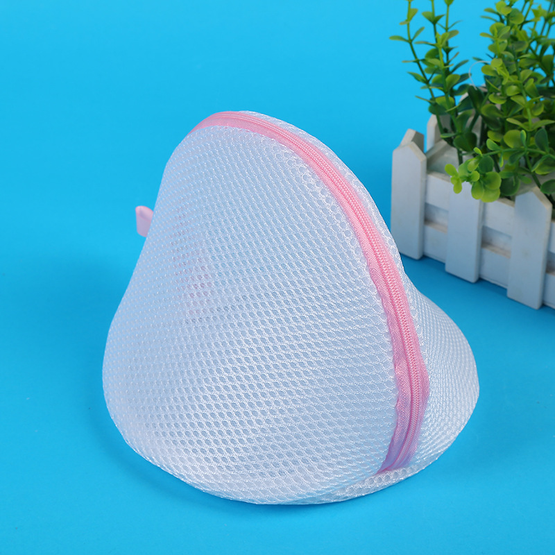 Suministro directo de fábrica engrosada sujetador bolsa de lavado bolsa de poliéster bolsa de lavandería para la lavadora cuidado de la ropa interior bolsa de lavado en stock