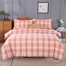 四件套 加密色织老粗布工艺老土布床上用品展会销品家纺代发