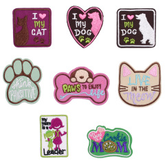 Cartoon Embroidery Fabric Sticker - Best Selling on Taobao - Computer Embroidered Patch - Child Clothing Decoration - Hole Repair Sticker