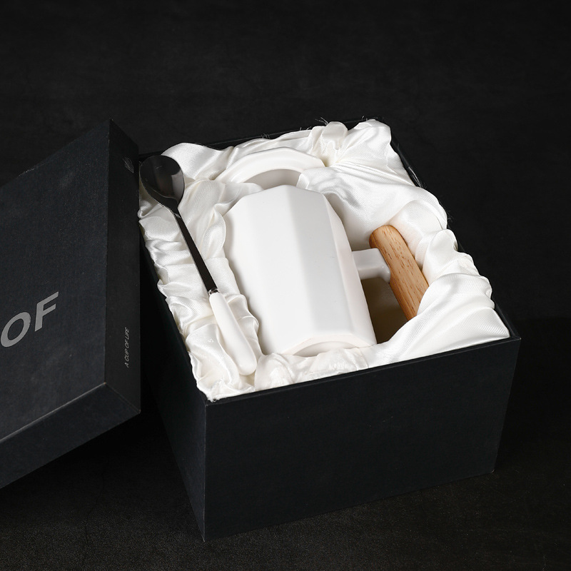 Tazas de cerámica poligonal tazas de café creativas tazas de agua tazas personalizadas LOGO tazas de regalo