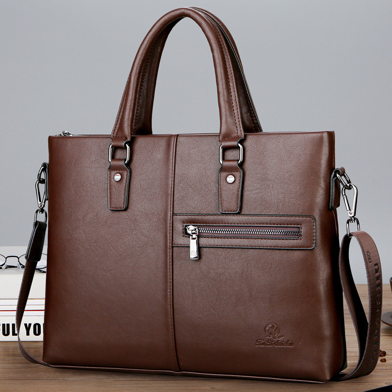 Kuqi 캥거루 남성용 핸드백 컴퓨터 가방 숄더 크로스 바디 백 패션 캐주얼 대용량 남성 가방 지원 세대 머리