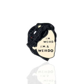 欧美影视周边河谷镇 I am weirdo卡通胸针徽章配饰品 厂家直销