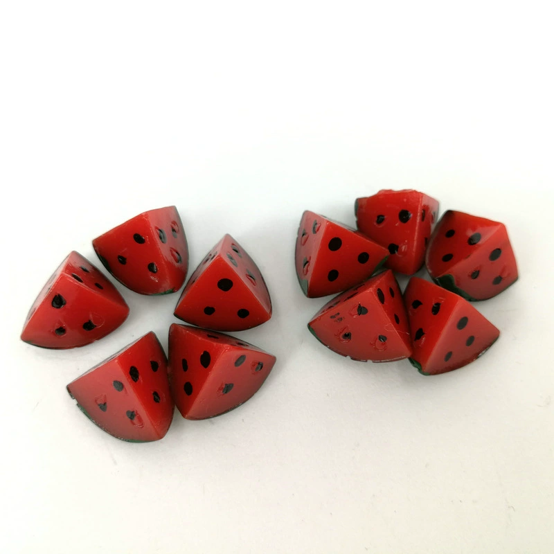 Мини-фрукты [кусочки арбуза] Смола трехмерная модель BJD детское питание и игры