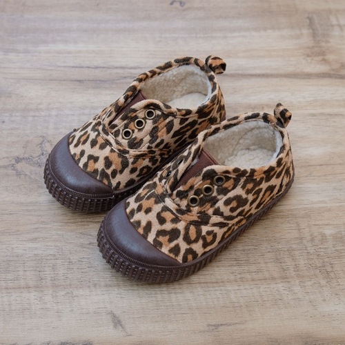 Winter new Korean style children's cotton shoes boys and girls plus velvet warm shoes kindergarten one-on-one 2-8 years old