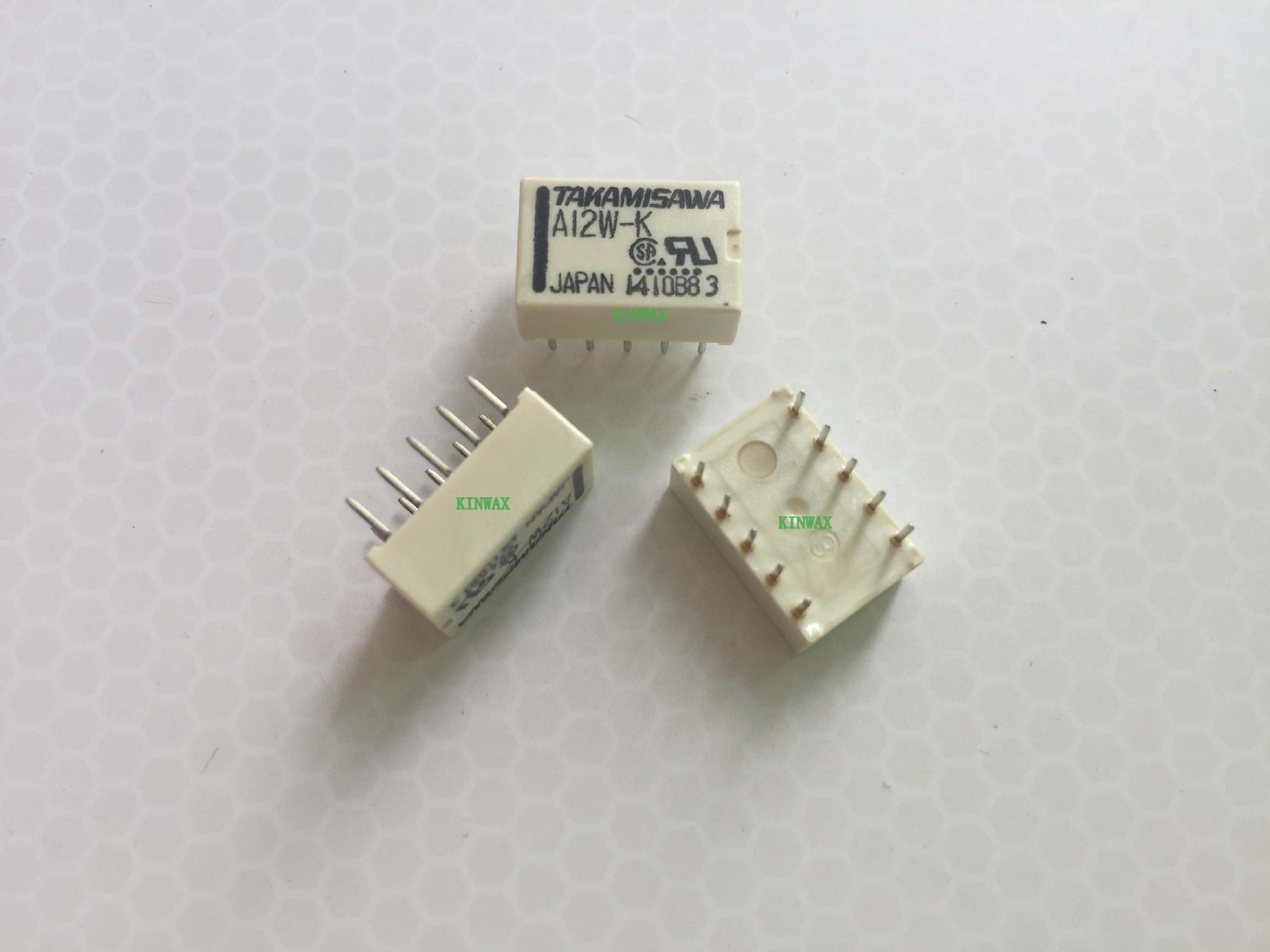 TAKAMISAWA A12W-K/A-12W-K 12V信号继电器 高见泽全新原装