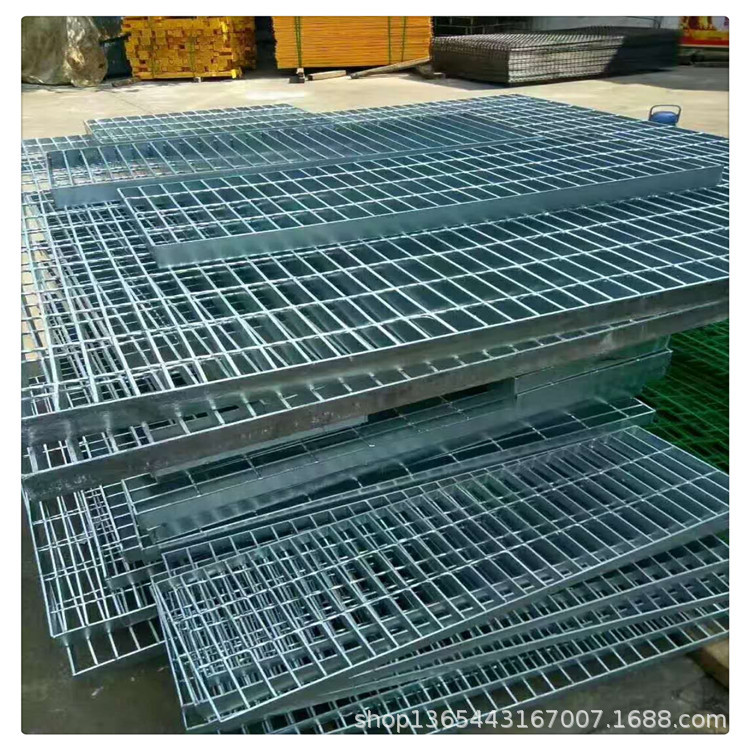 广东钢格栅板 踏步板 网格栅板  热镀锌水沟盖板 热镀锌井盖