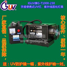 供应厦门UV灯|UV固化机|IGUV牌G-T1000-230便携式紫外线光固化灯