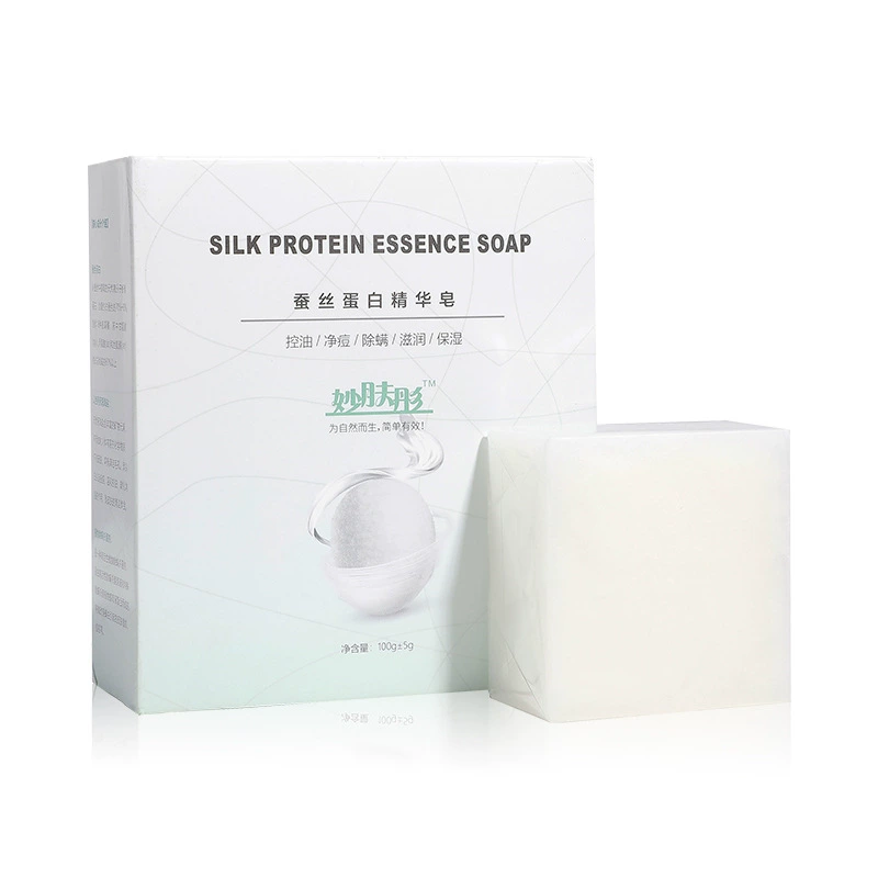 Шелковая щетка Мыло ручной работы Эфирное масло Мыло для удаления клещей Мыло