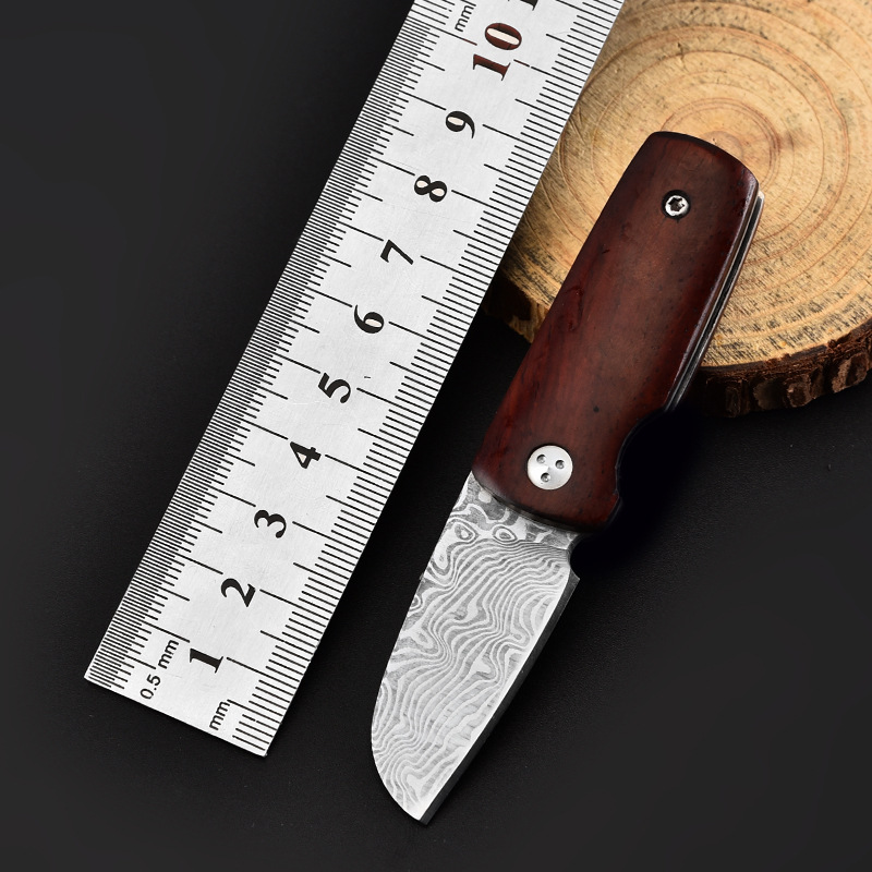 厂家直销户外野营多功能大马仕革钢折刀防身小刀高硬度军刀批发