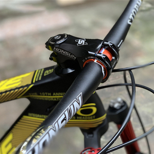 HONSUN Bicycle CNC Upper Tube with -17 Degrees 31.8/35*70MM XC Mountain Bike Aluminum Steerer