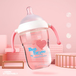 Бутылочка для кормления, моющее средство для бутылочек для новорожденных, детская трубочка, защита при падении