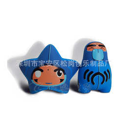 树脂搪胶PVC公仔星星章鱼模型卡通动漫手办工艺品摆件厂家定制
