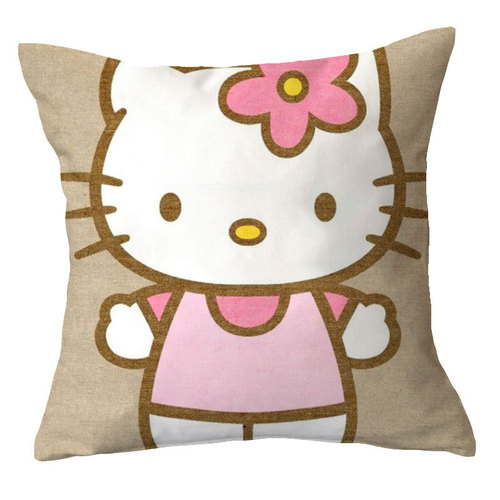 Cat pillow design, cute girly heart pillow photo design, personalized creative DIY gift