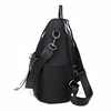 Backpack, fashionable nylon capacious shoulder bag for traveling, anti-theft, 2019, Korean style