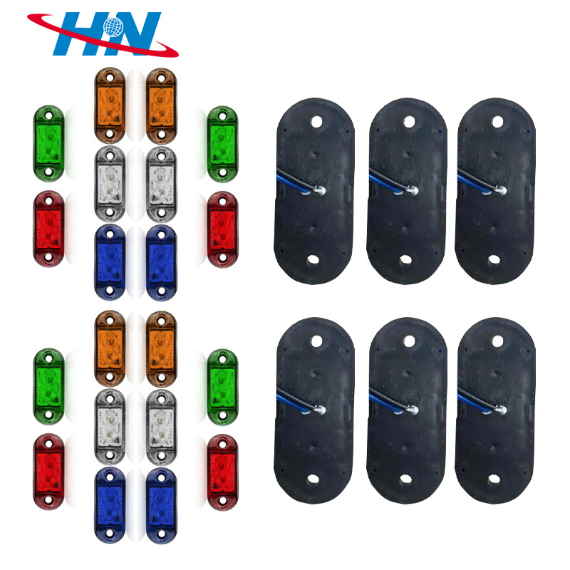 Fuente fabricante transfronterizo coche especial lado luz camión lado luz LED camión lateral luz lateral