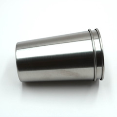 304 stainless steel beer cup milk tea cup rolled edge children's cup 500ml customizable with logo