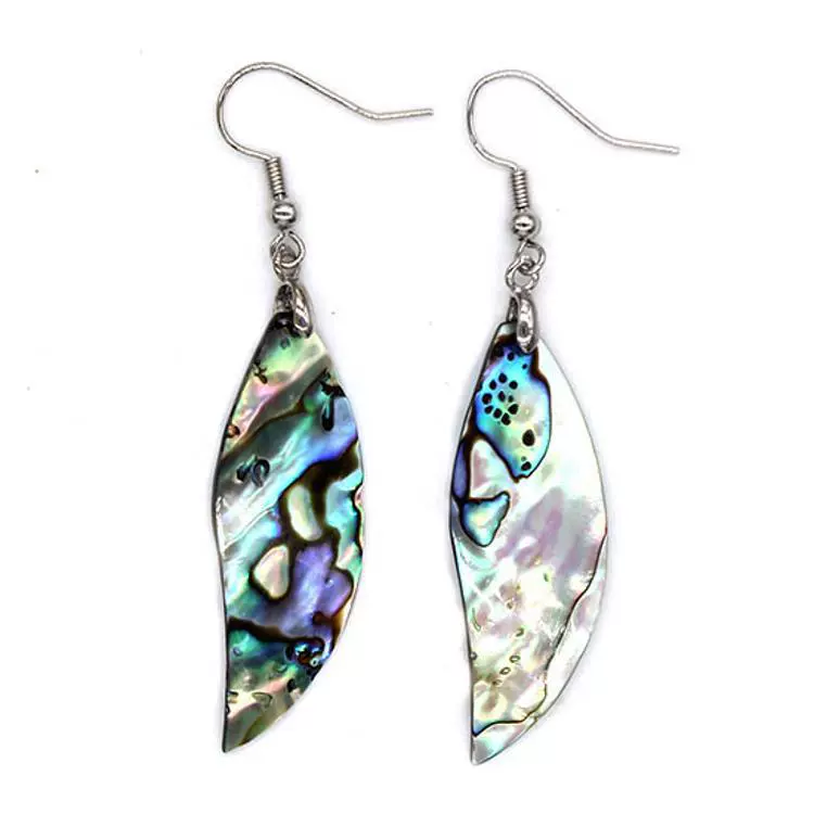 Fashionable organic carved earrings, accessory, European style, (Cross-border trading)