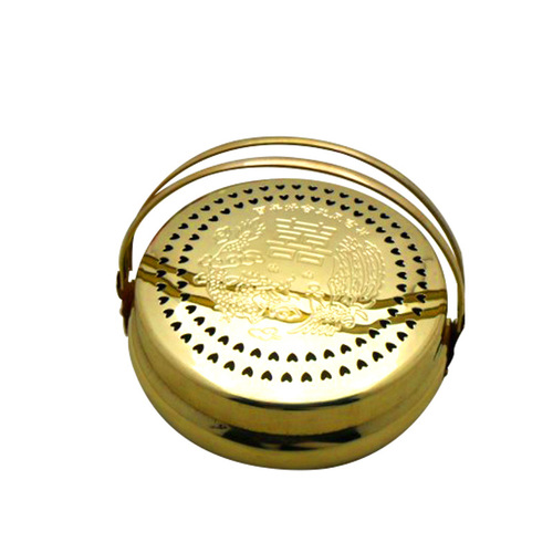 Large, medium, and small pure copper fire cannons for wedding supplies, prosperity basins, rural wedding dowries, festival celebration wedding supplies manufacturers