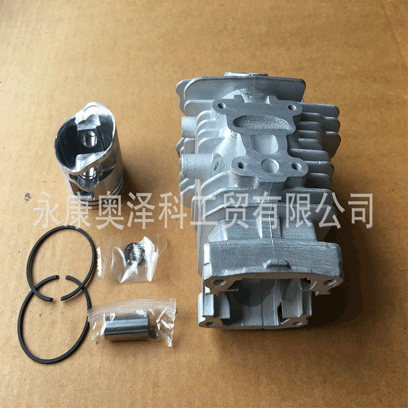 汽油链锯伐木锯割草机适用于STIHL斯蒂尔MS211油锯活塞气缸套筒