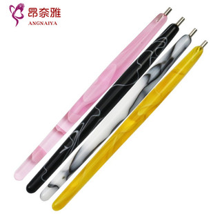 New nail magnet pen tool 3D magic cat eye glue magnetic pen cat eye magnet nail painting pen