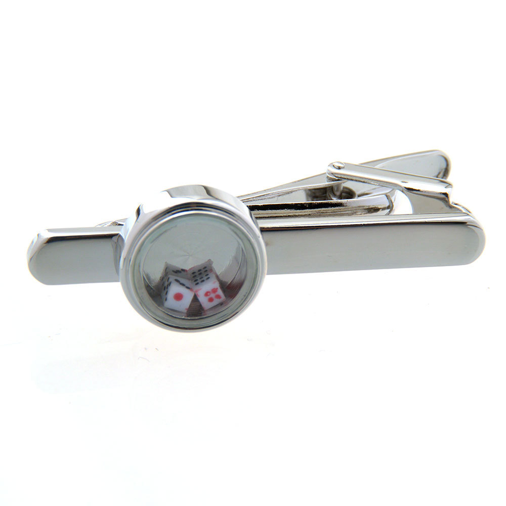 Museksnot Fligerschläger Wierfel Metall Krawattenklammer Manschetteknäpper einfach Manschetteknäpper Manschettnägel_voghion.com