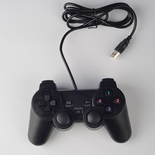 源头厂家 USB游戏手柄PS2外型单打有线 PC电脑游戏机手柄
