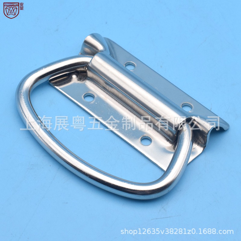 Anwang 204 mango de acero inoxidable 304 mango de acero inoxidable tipo de soporte de carga mango industrial de hierro mango de caja de transporte mango