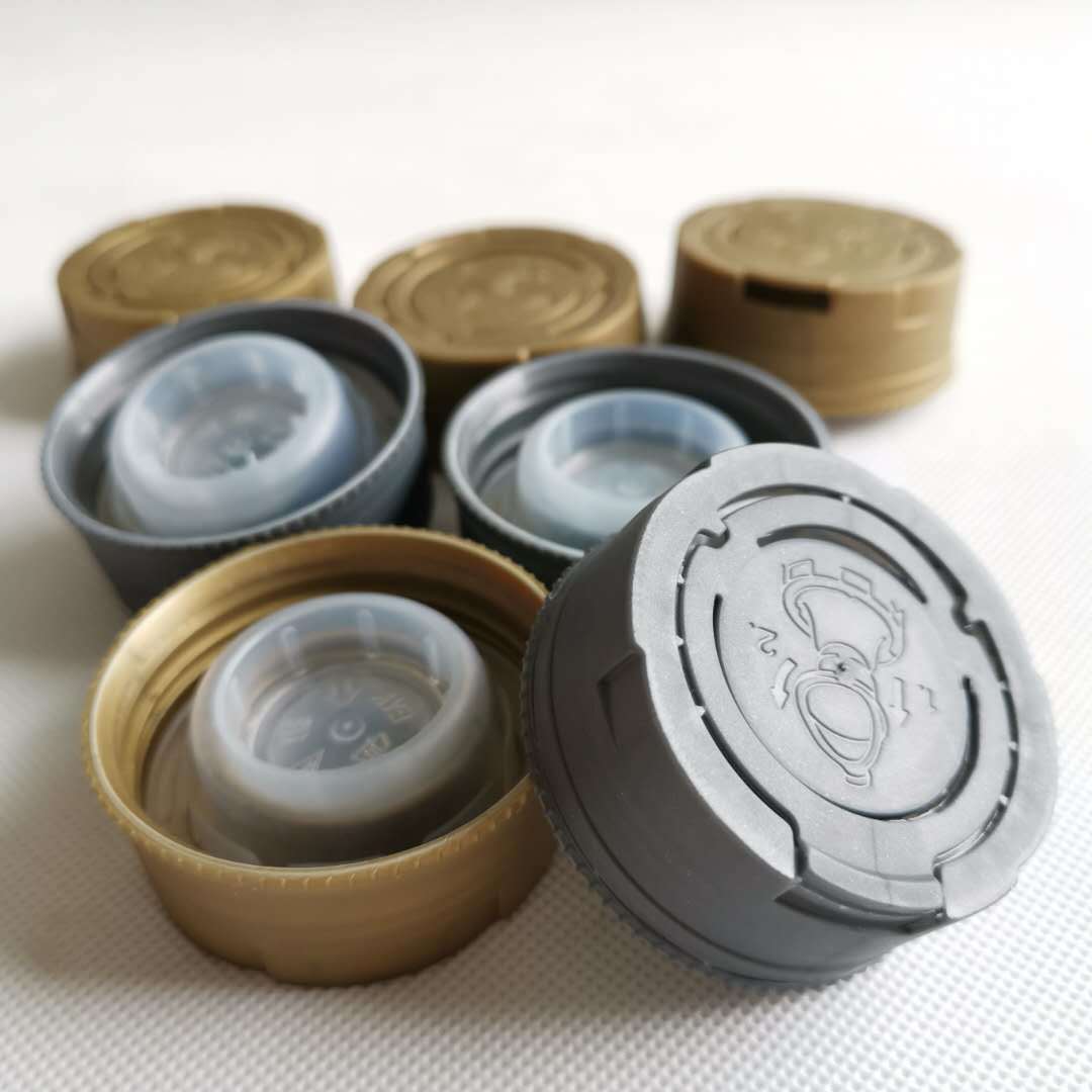 厂家直供拉伸盖适用美孚4L机油盖塑料桶装汽油瓶盖