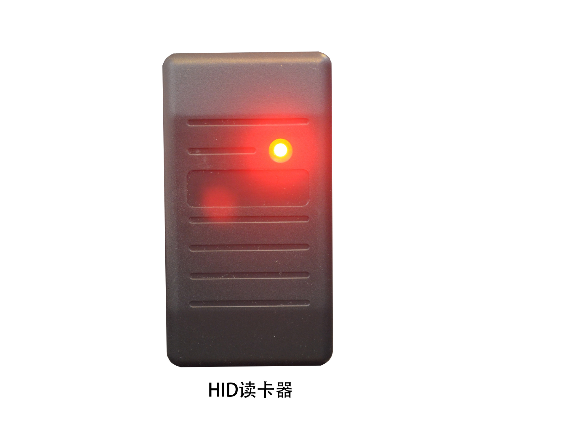 125KHz  HID Proximity卡门禁读卡器韦根26 RS232接口,黑色外壳