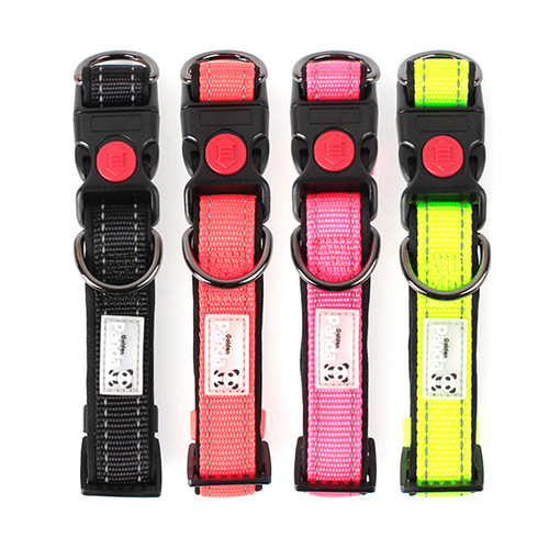 Ulaish dog collar collar traction adjustable small dog large and medium-sized dog luminous collar pet supplies