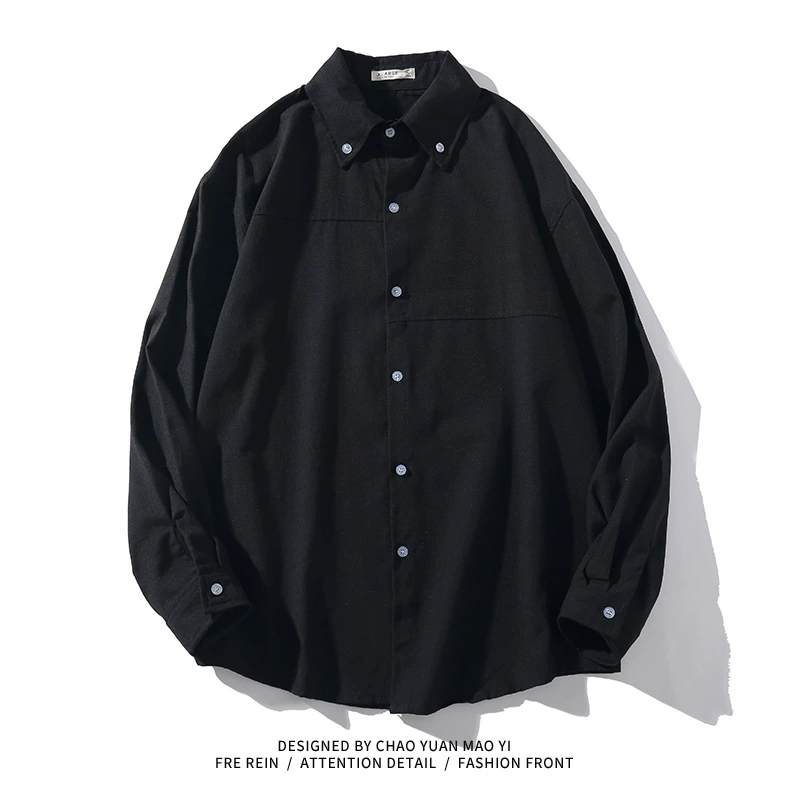 Осенняя цветная рубашка для отдыха slim fit