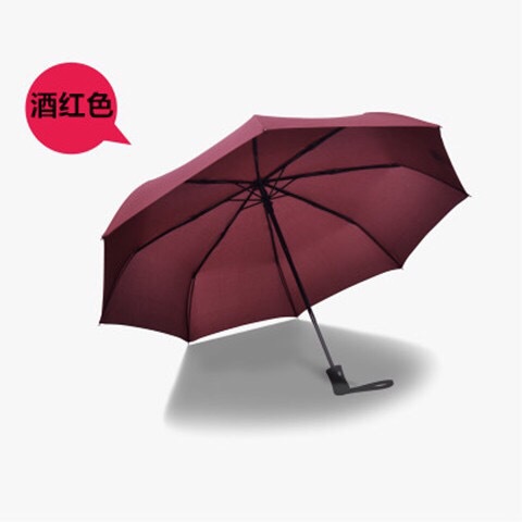 8 부분 자동 가죽 케이스 없음-천 버건디