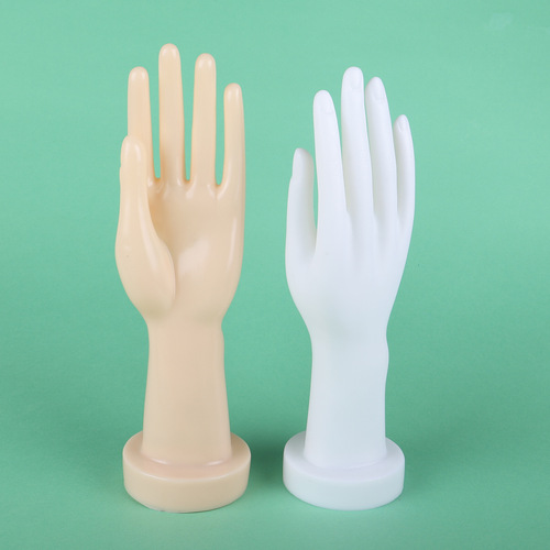 Hand Mold Glove Finger Sleeve Watch Display Prop Artificial Hand Jewelry Showcase Stand Ring Bracelet Counter Surface