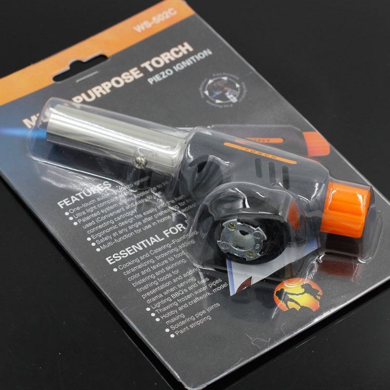 WS-502C便携式高温卡式喷枪电子打火烧烤点炭烘