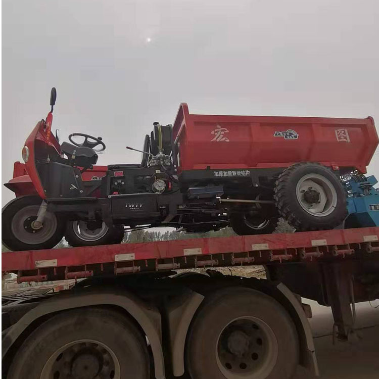 宏图机械供应5吨矿用三轮车 轮式三轮小型运输车 厂家直销