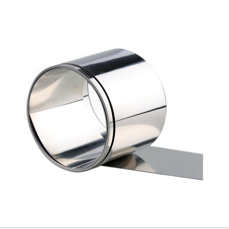 亮面不锈钢带带 半硬态0.6 0.7 0.8mm304镀镍不锈钢带可分条