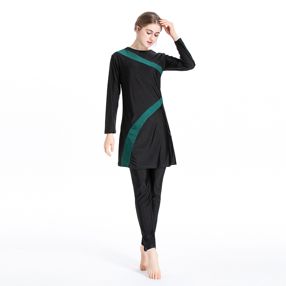 Muslim Women Swimming Costume, 3pcs Modest Swimming Costume