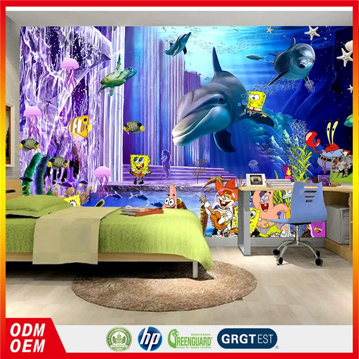 Самоклеящиеся милые обои ПВХ, 3D