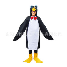 跨境貨源企鵝表演服裝人偶服成人兒童全身整套萬聖復活節cosplay