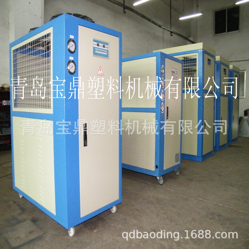 青岛工业冷水机 大型水冷式冷水机组 50P冷水机