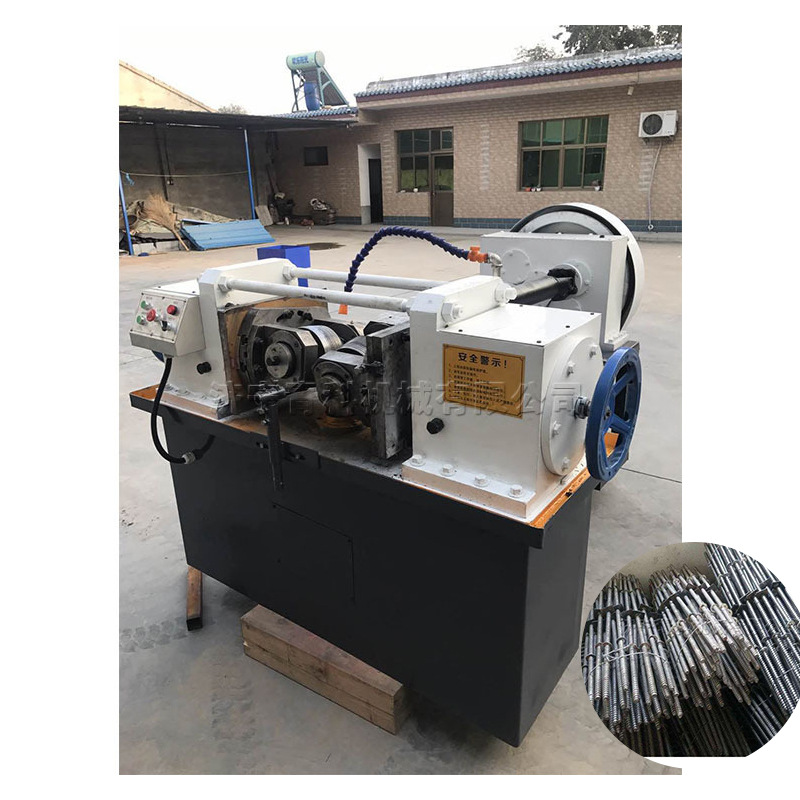 螺纹成型机 建筑丝杠滚牙成型设备 钢筋滚丝杠机