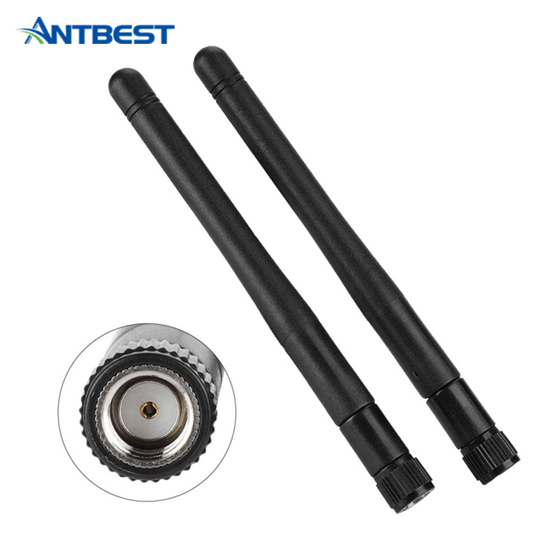 2.4G/WIFI全向3dBi增益胶套 天线 SMA内螺内孔无线模块路由器天线