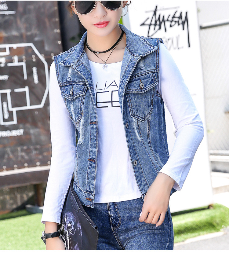 Gilet femme NAROS en Cow-boy - Ref 3316363 Image 15